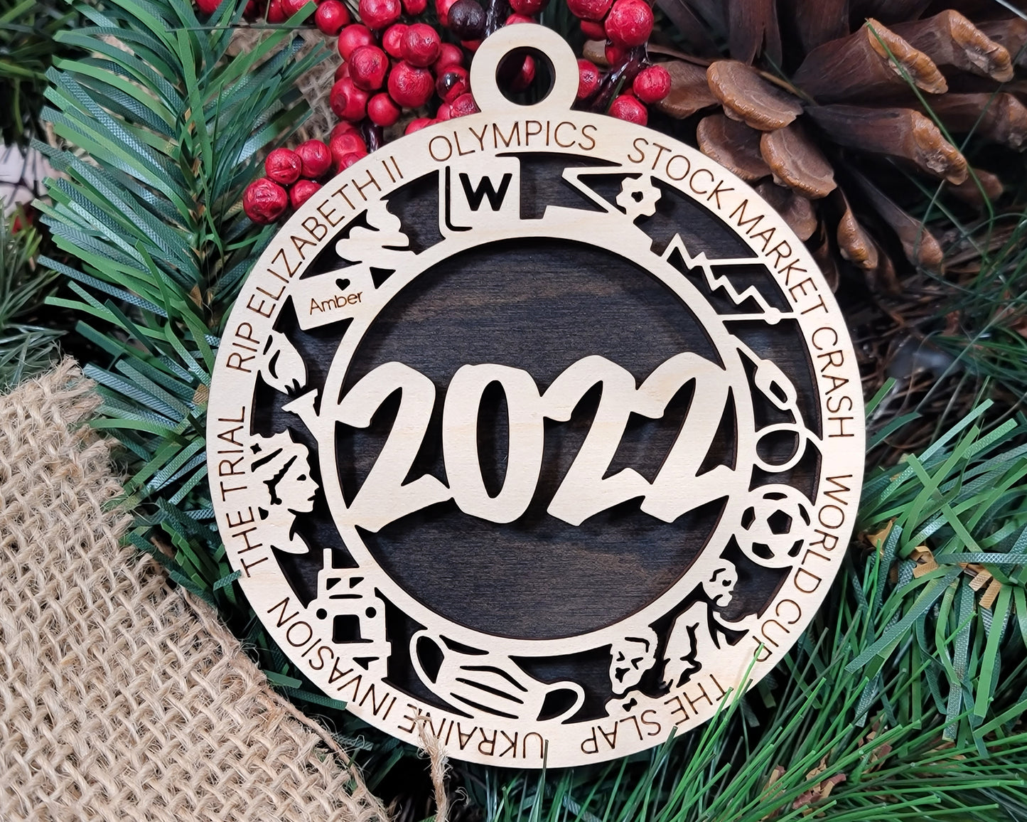 2022 Themed Ornaments