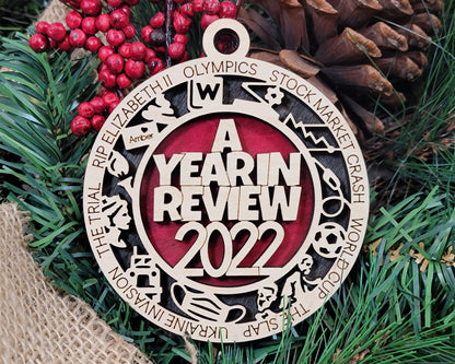 2022 Themed Ornaments